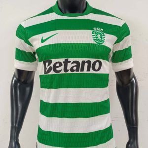 Sporting CP Lisbon 2025-26 Camiseta local versión jugador