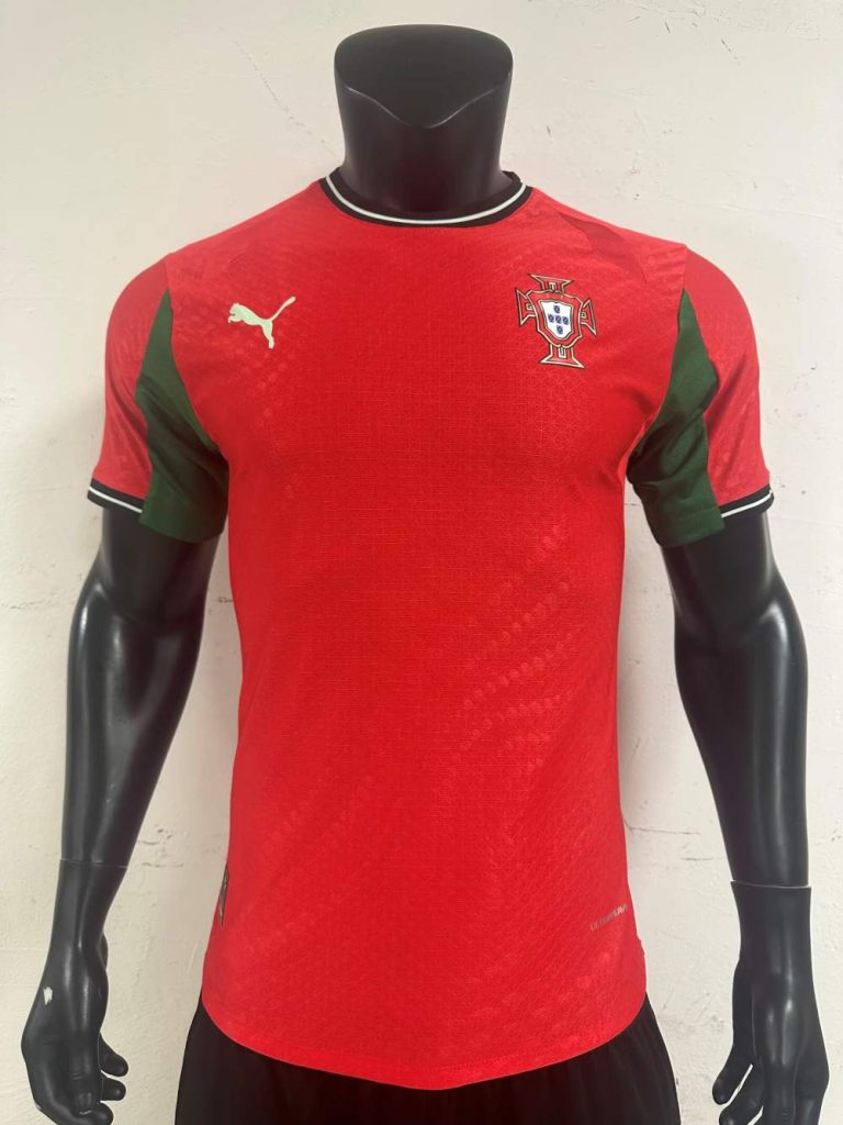 Mujer Portugal 2025 Camiseta local versión jugador
