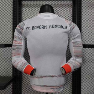 Bayern Munich 2025-26 Camiseta visitante versión jugador de manga larga