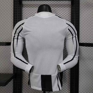 Juventus 2025-26 Camiseta local versión jugador de manga larga