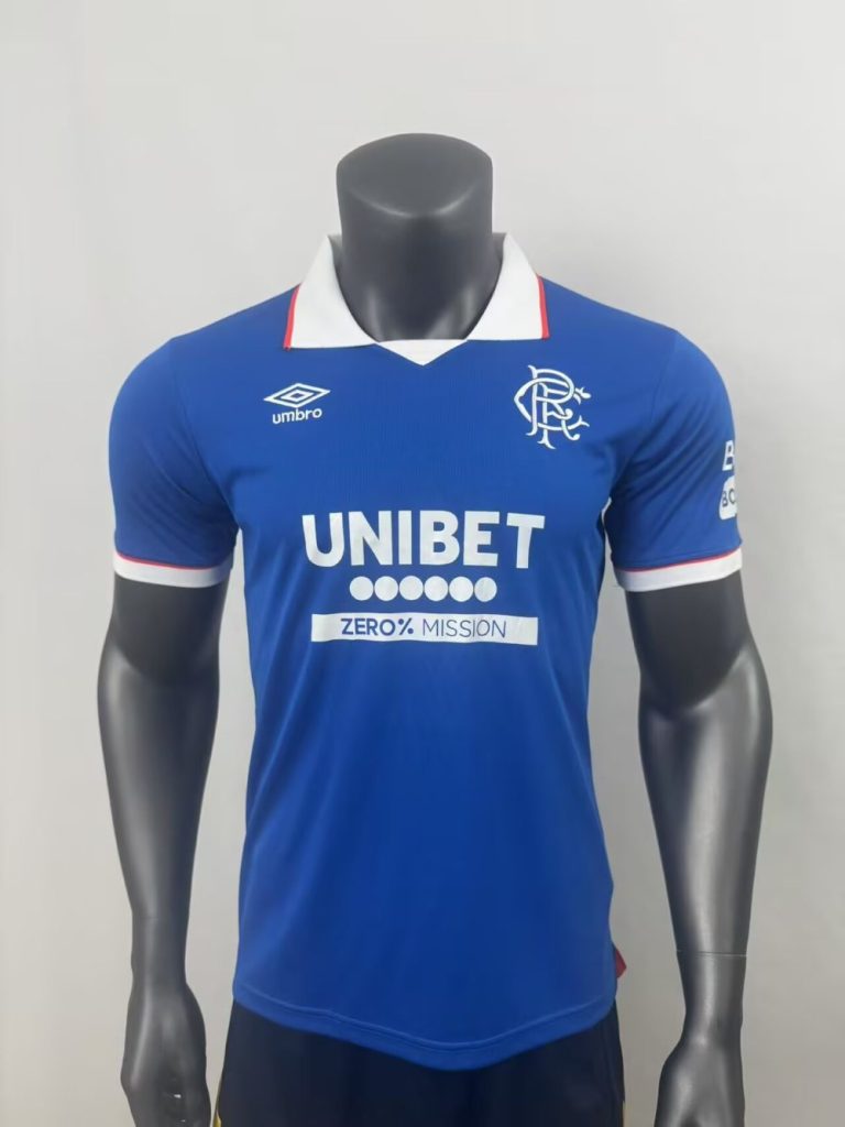 Rangers 2025-26 Camiseta local versión jugador