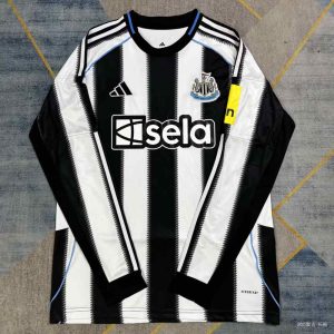Newcastle United 2025-26 Camiseta local de manga larga