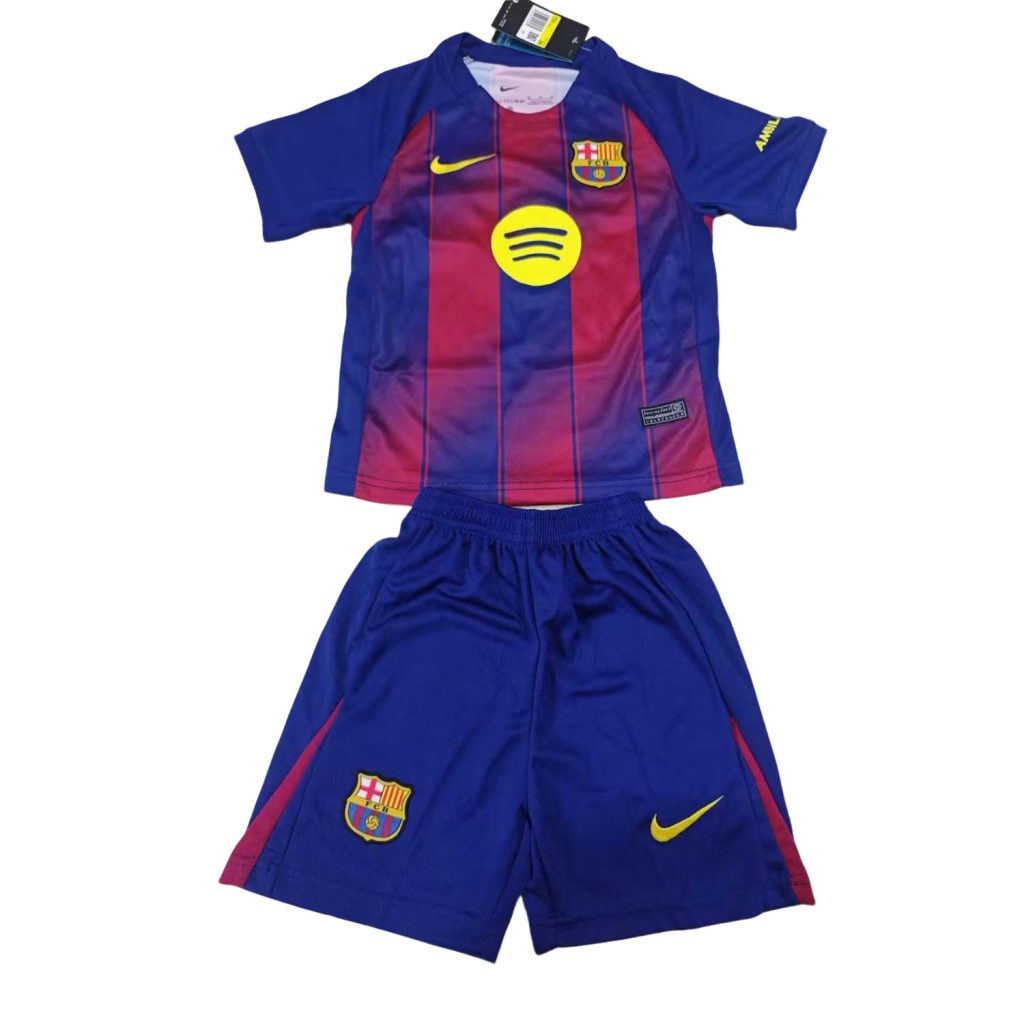 niños Barcelona 2025-26 Local Kit