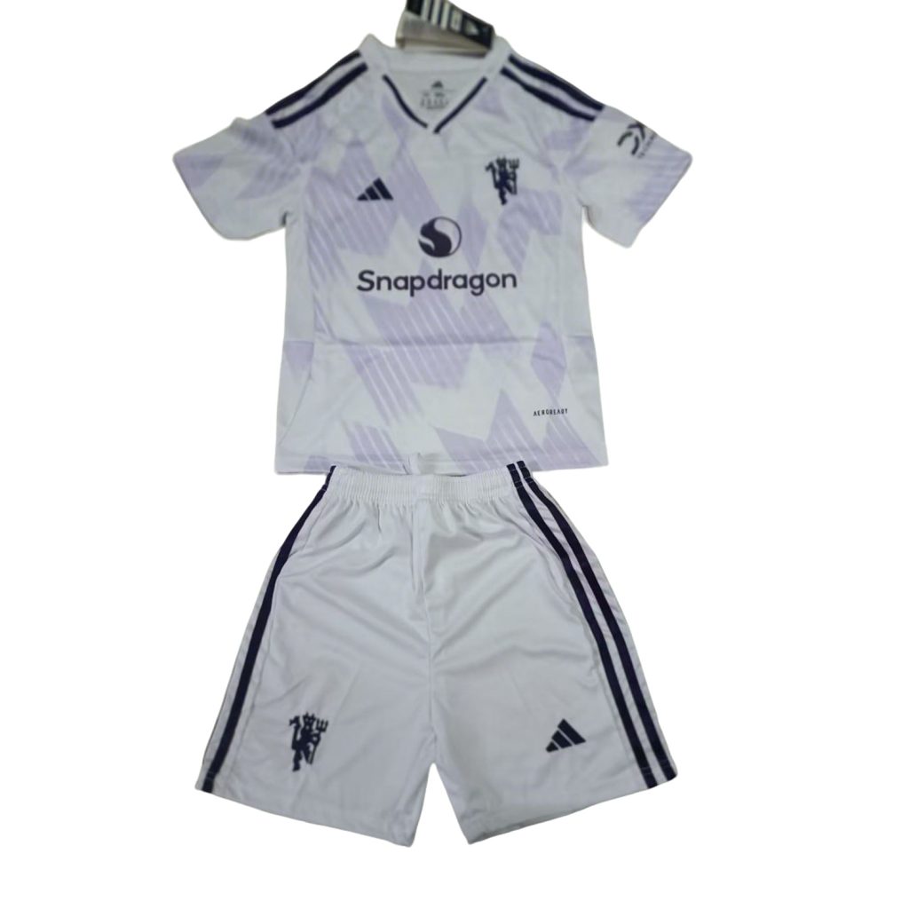 niños Manchester United 2025-26 Visitante Kit