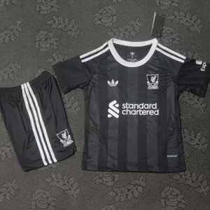niños Liverpool 2025-26 Portero Kit