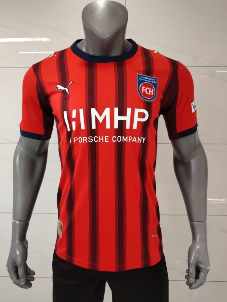 Heidenheim 2025-26 Homen Camiseta versión jugador