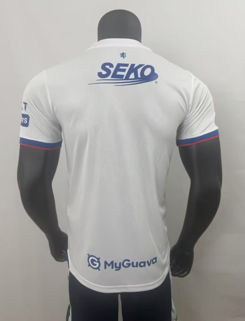 Rangers 2025-26 Camiseta visitante versión jugador