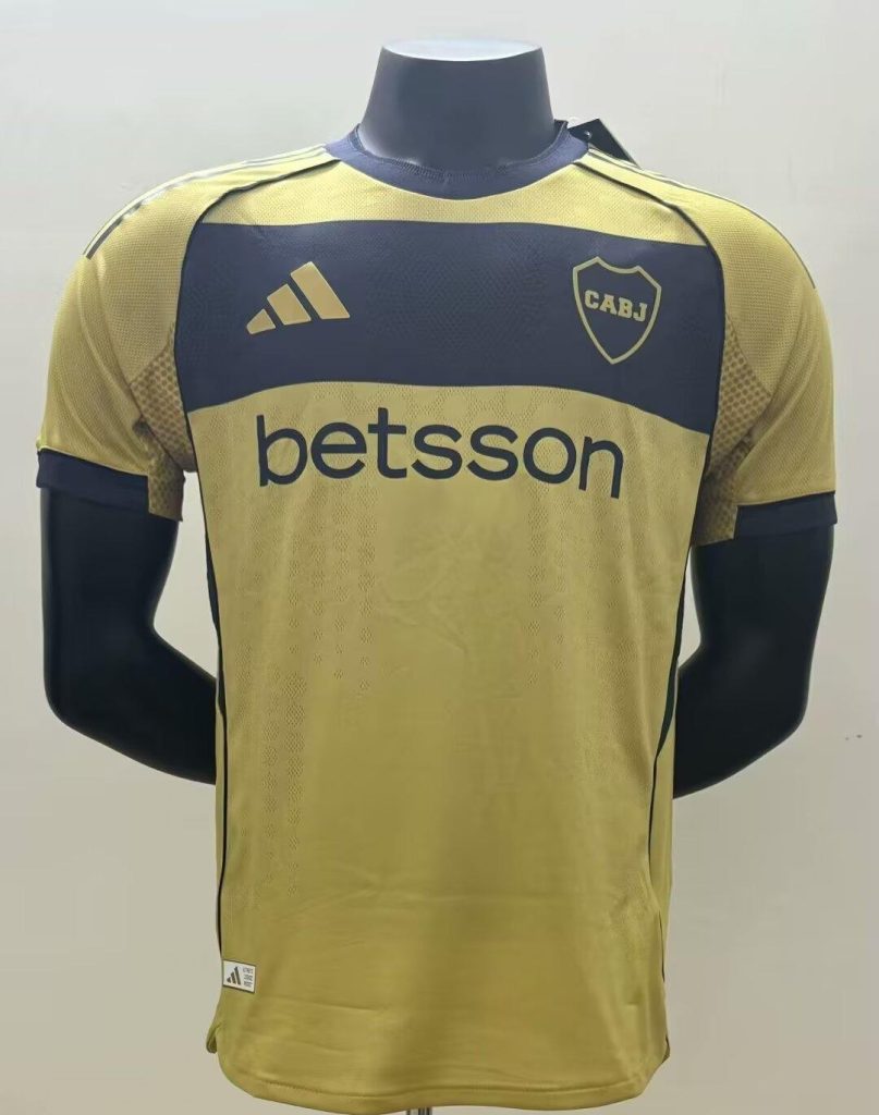 Boca Juniors 2025-26 Visitante Versión jugador 120th Anniversary Camiseta