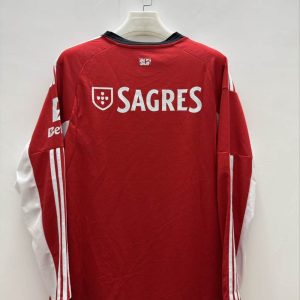 Benfica 2025-26 Camiseta local de manga larga