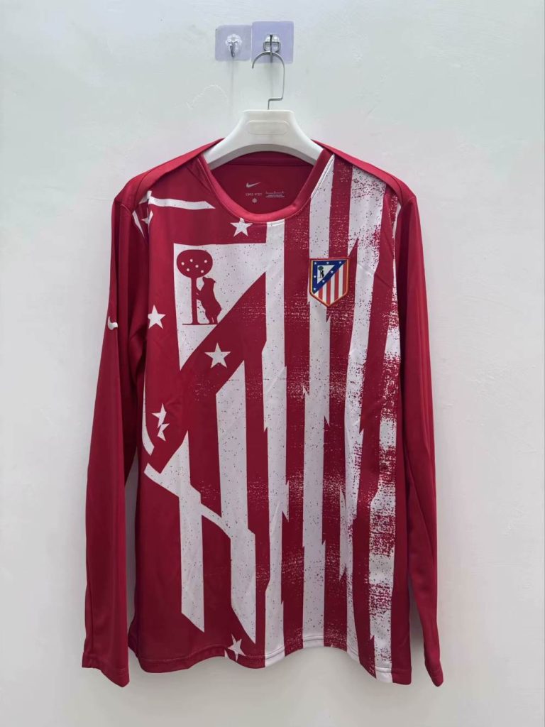 Atlético Madrid 2025-26 Pre-Match Camiseta de manga larga