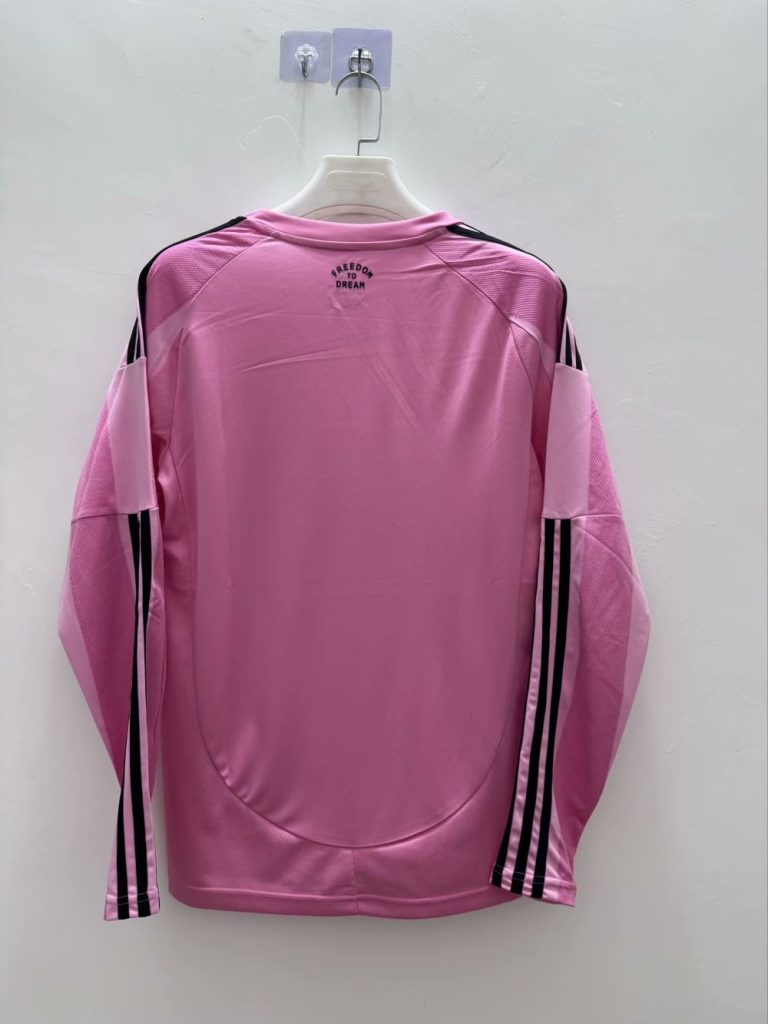 Inter Miami 2025 Camiseta local de manga larga