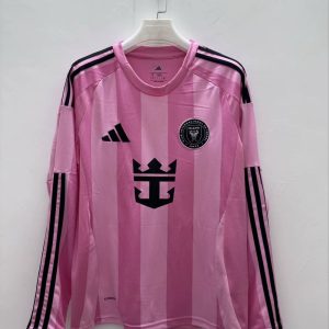 Inter Miami 2025 Camiseta local de manga larga