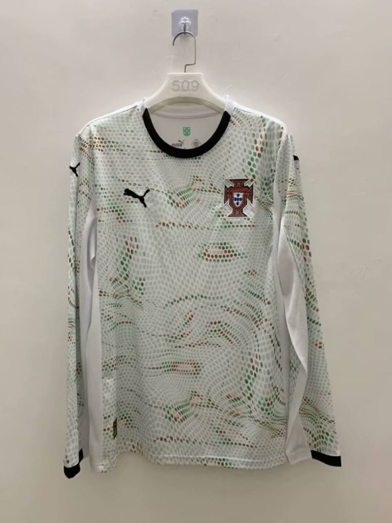 Portugal 2025 Camiseta visitante de manga larga