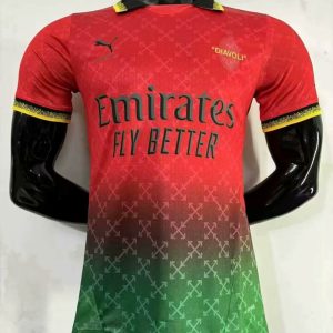AC Milan 2025-26 Cuarta Camiseta versión jugador