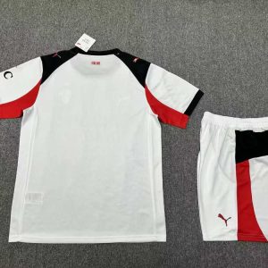 niños AC Milan 2025-26 Visitante Kit