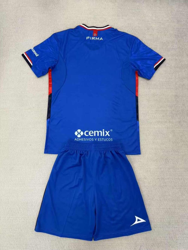 niños Cruz Azul 2025-26 Local Kit