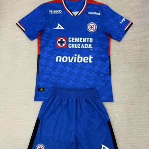 niños Cruz Azul 2025-26 Local Kit