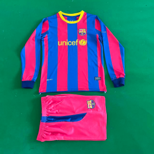 niños Barcelona 2010-11 Local Long Sleeve Kit