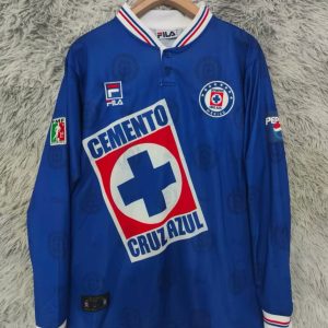 Cruz Azul 1998 Camiseta local de manga larga