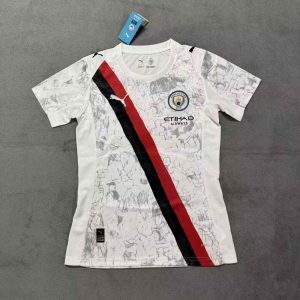 Mujer Manchester City 2025-26 Visitante Club World Cup Camiseta versión jugador