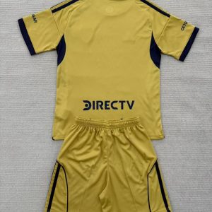 niños Boca Juniors Plate 2025-26 Visitante Kit