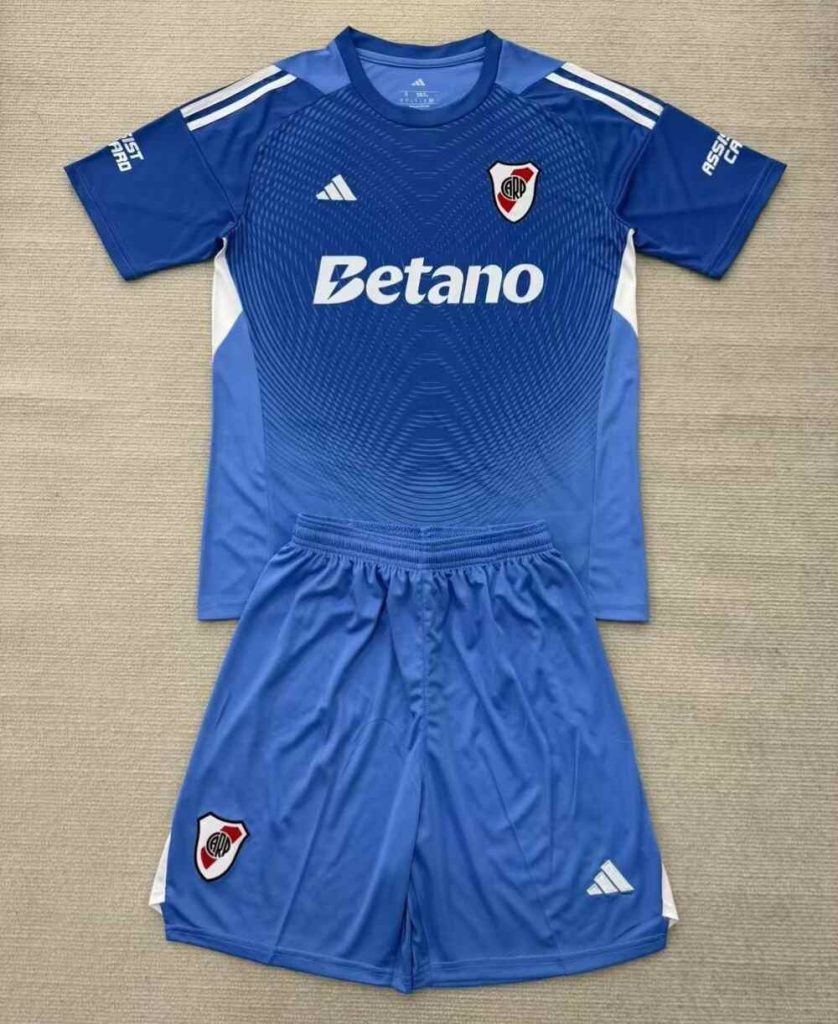 niños River Plate 2025-26 Portero Kit