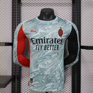 AC Milan 2025-26 Portero Versión jugador Camiseta de manga larga