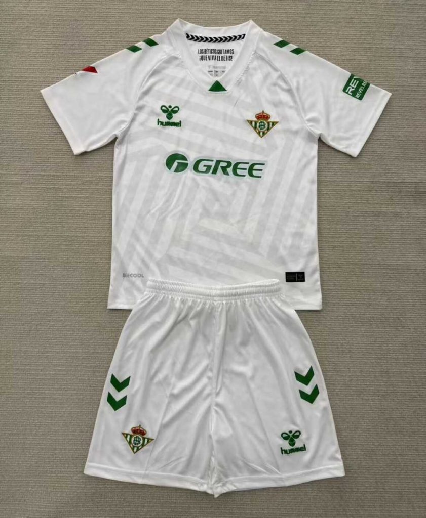 niños Real Betis 2025 Portero Kit