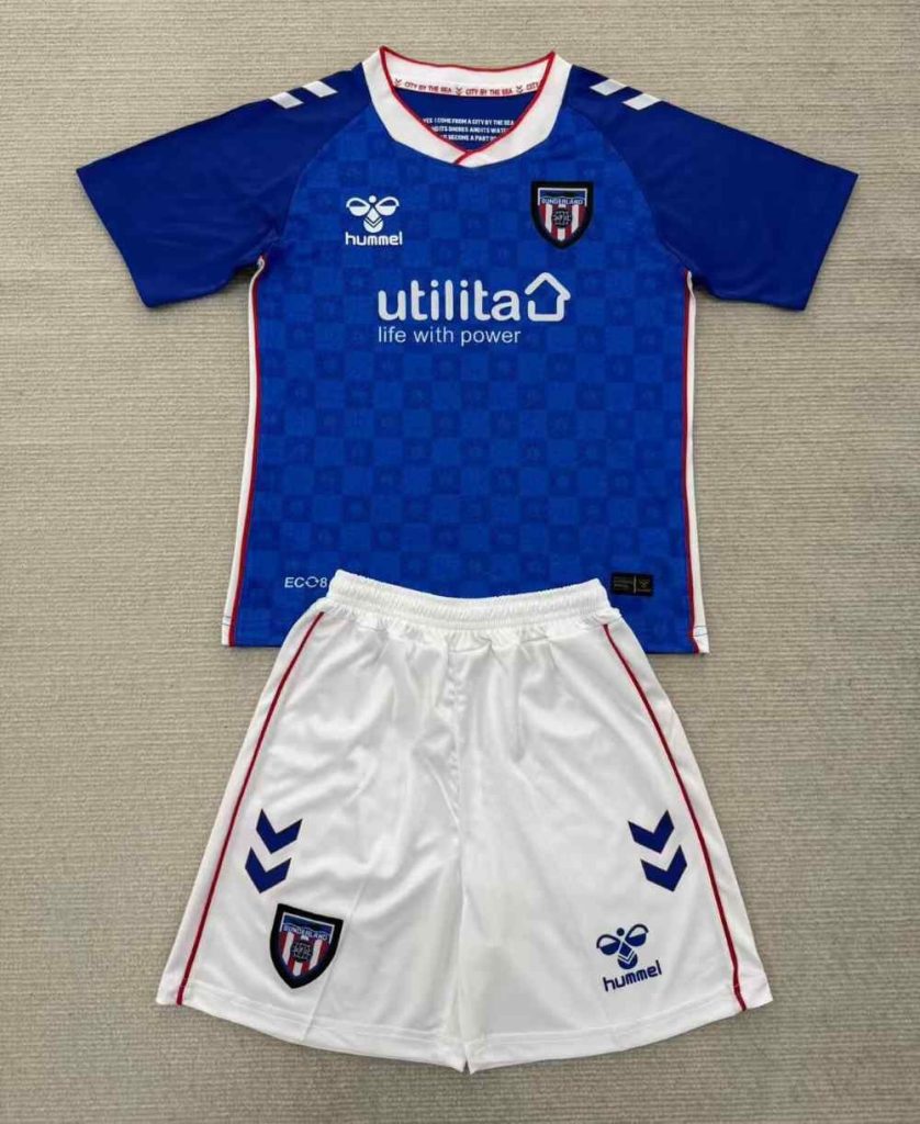 niños Sunderland 2025-26 Visitante Kit