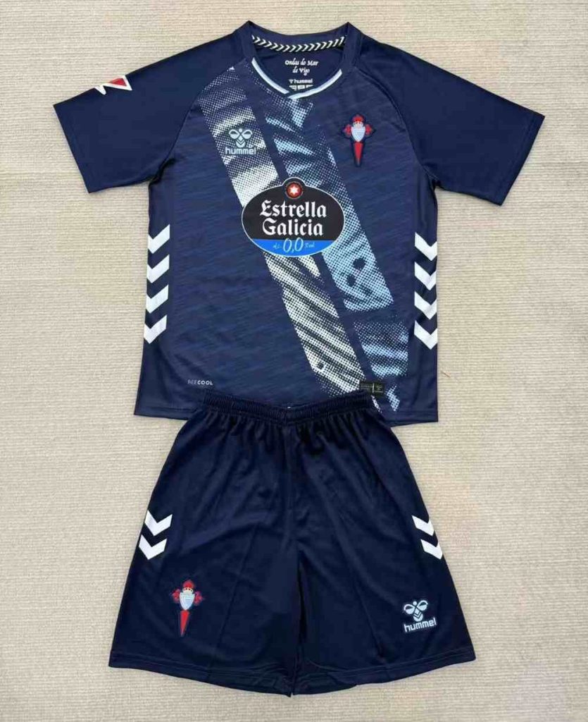 niños Celta 2025-26 Visitante Kit
