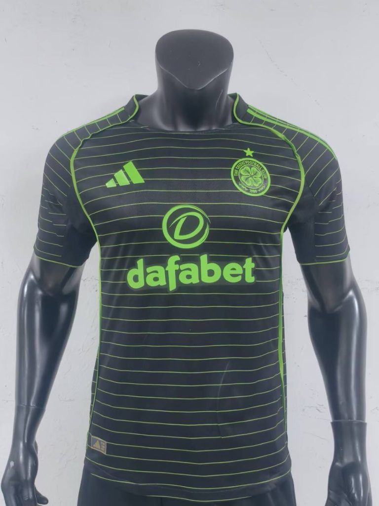 Celtic 2025-26 Camiseta visitante versión jugador