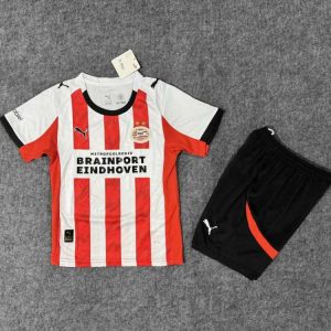 niños PSV Eindhoven 2025-26 Local Kit