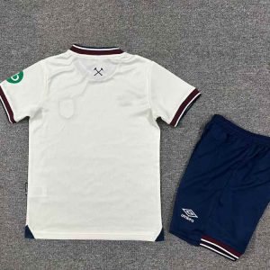 niños West Ham United 25-26 Visitante Kit