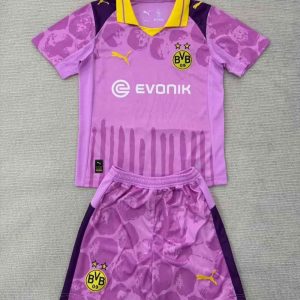 niños Dortmund 2025-26 Portero Kit