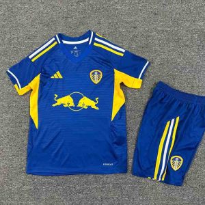 niños Leeds United 2025-26 Visitante Kit