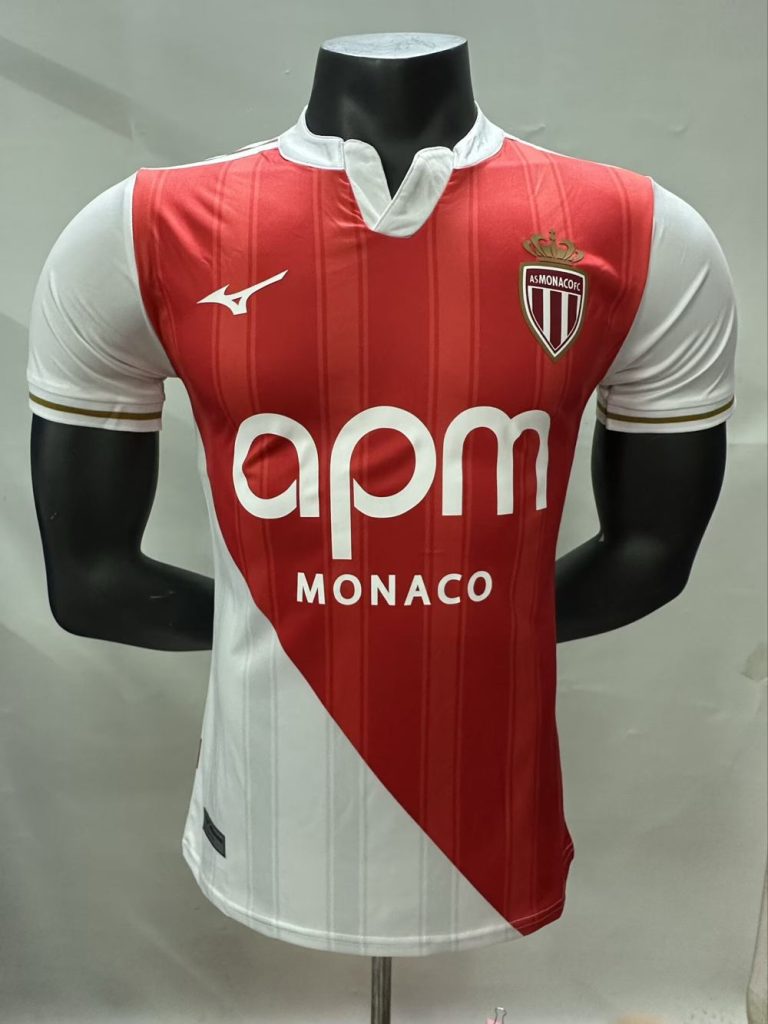 Mónaco 2025-26 Camiseta local versión jugador