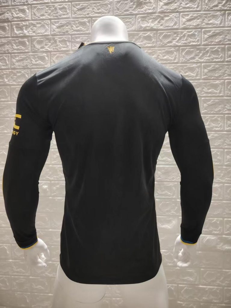 Manchester United 2025-26 Tercera camiseta versión jugador de manga larga
