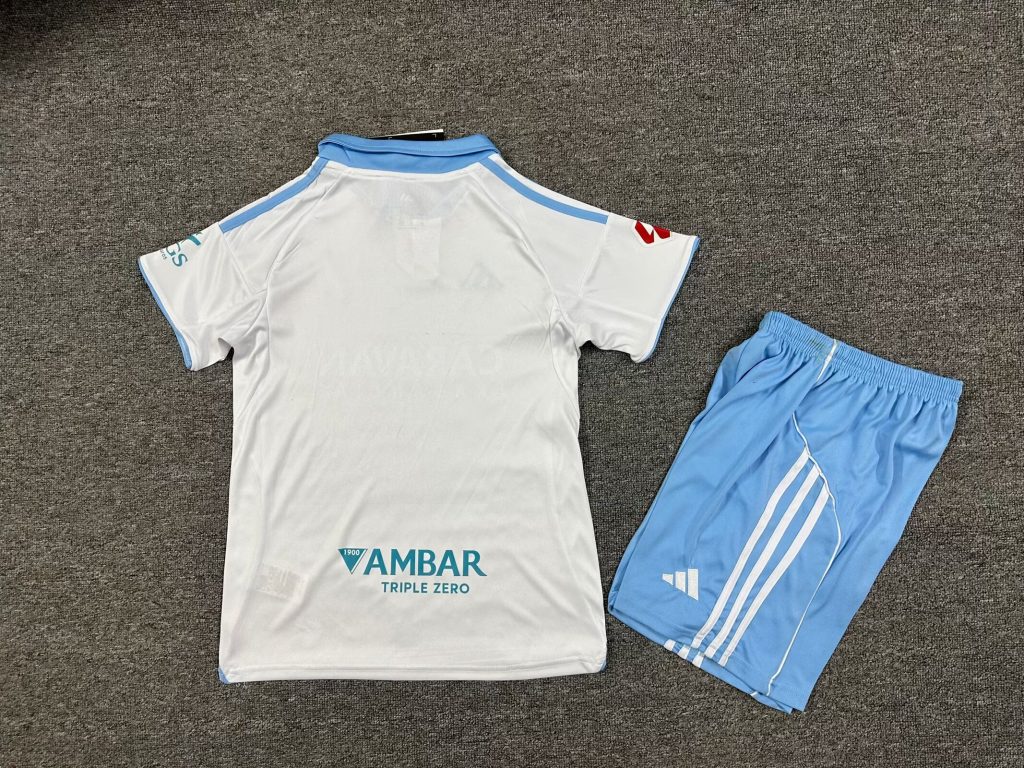 niños Real Zaragoza 2025-26 Local Kit