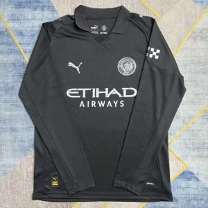 Manchester City 2025-26 Camiseta visitante de manga larga