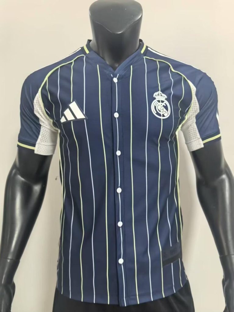 Real Madrid 2025-26 baseball Jersey