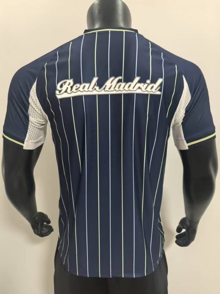 Real Madrid 2025-26 baseball Jersey