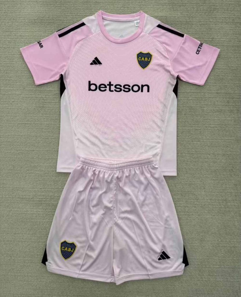 niños Boca Juniors 2025-26 Portero Kit