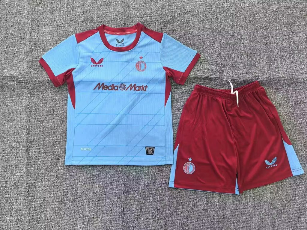 niños Feyenoord 2025-26 Tercera Kit