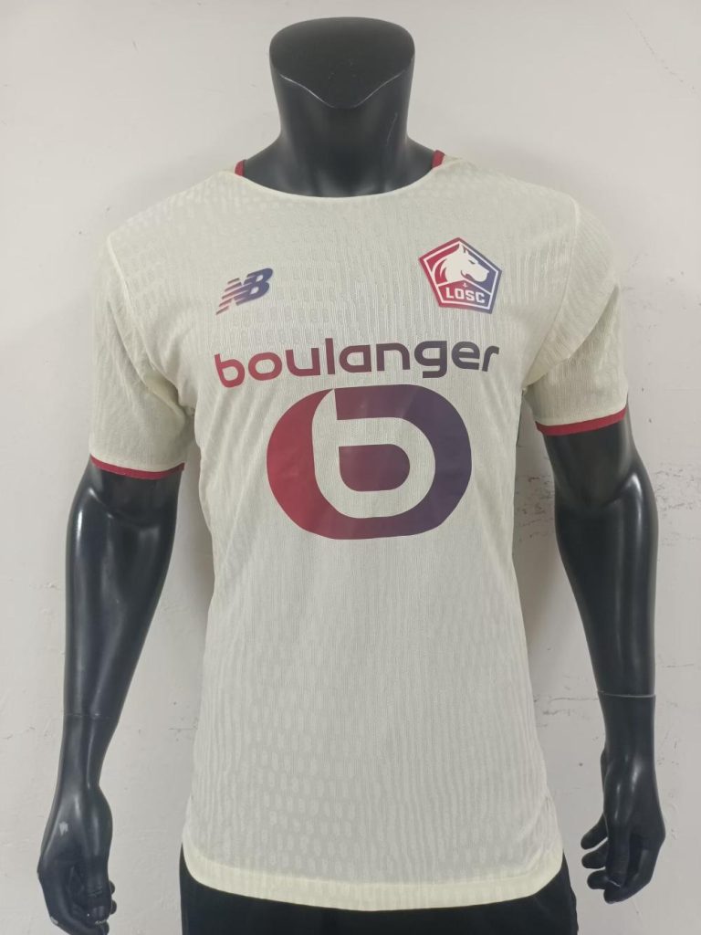 Lille 2025-26 Camiseta visitante versión jugador