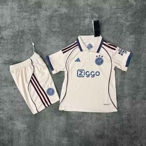 niños Ajax 2025-26 Tercera Kit