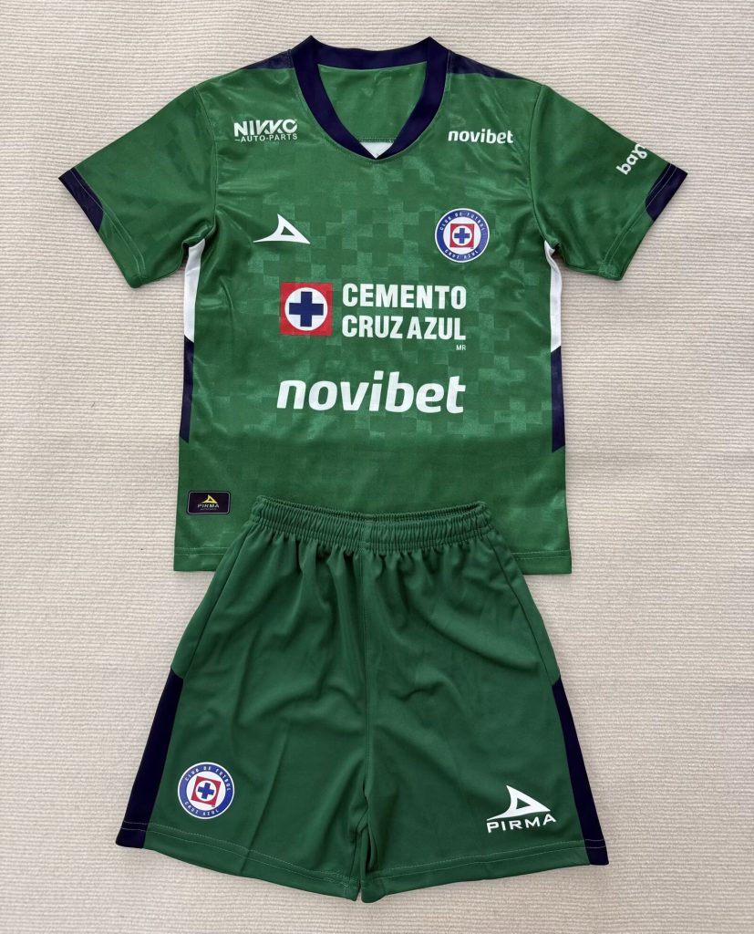 niños Cruz Azul 2025-26 Portero Kit