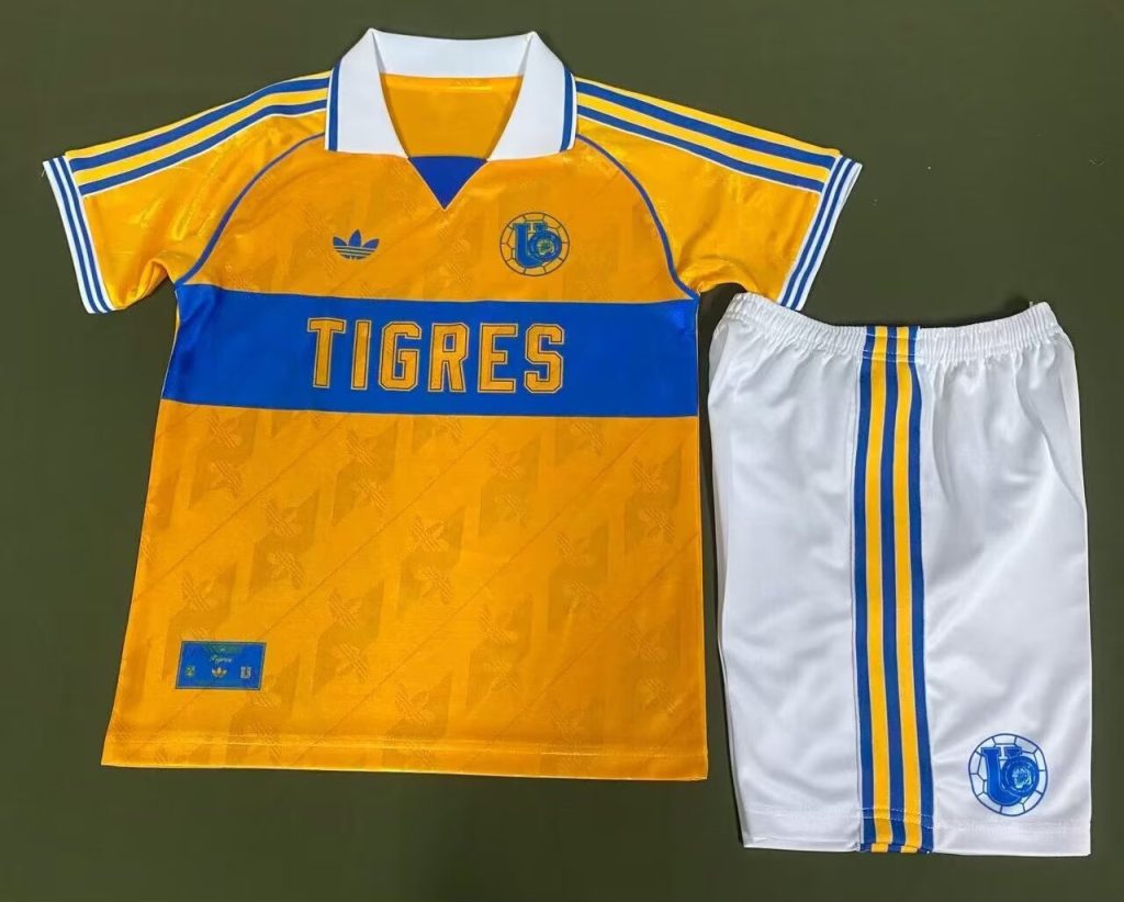 niños Tigres UANL 2025-26 commemorative edition Kit