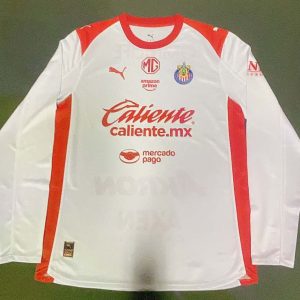Chivas Guadalajara 2025-26 Portero Versión jugador Camiseta de manga larga