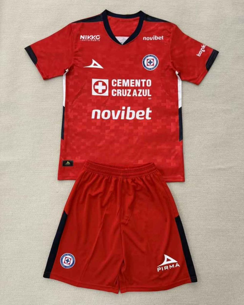 niños Cruz Azul 2025-26 Portero Kit