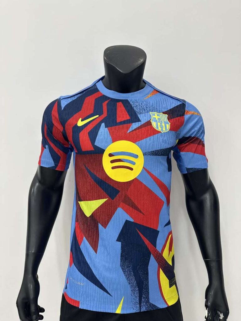 Barcelona 2025 Entrenamiento Camiseta versión jugador